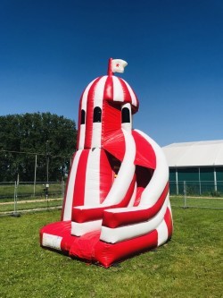 Helter skelter slide